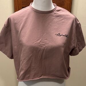Alphalete Dusty Pink Women's top - size Small